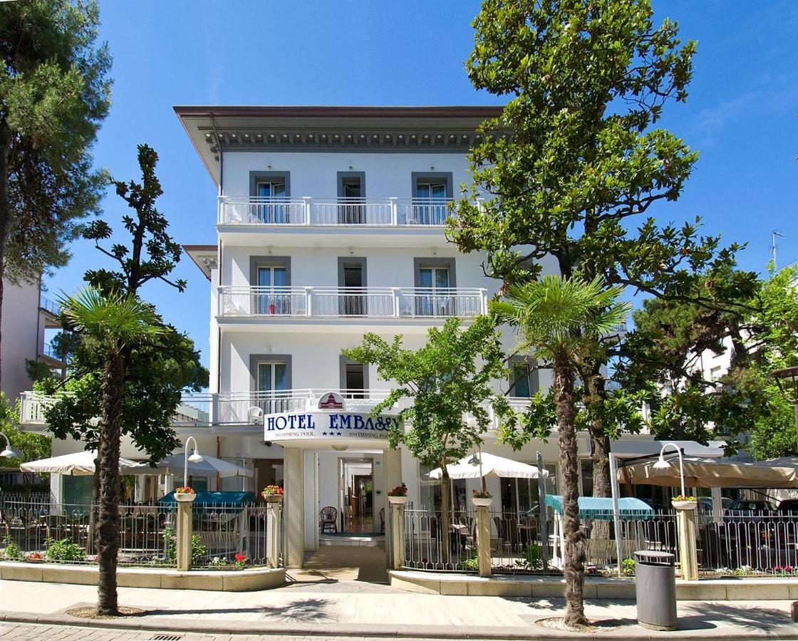 Hotel Embassy Riccione Exterior foto